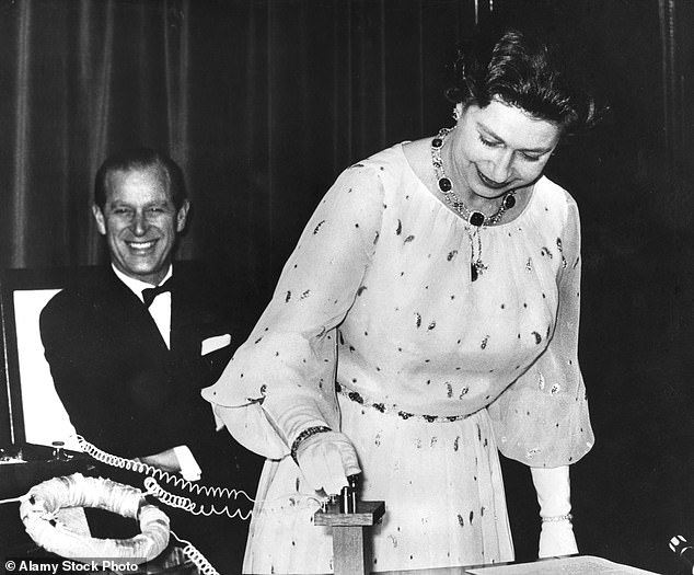 Prince Philip with Queen Elizabeth II in 1973. Prince Philip had a nickname that only a number of people within the household were allowed to use