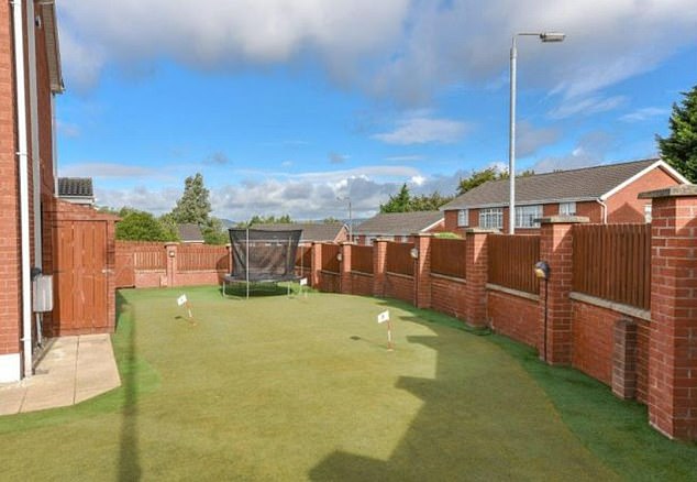 This putting green is where a young Rory McIlroy first perfected his game