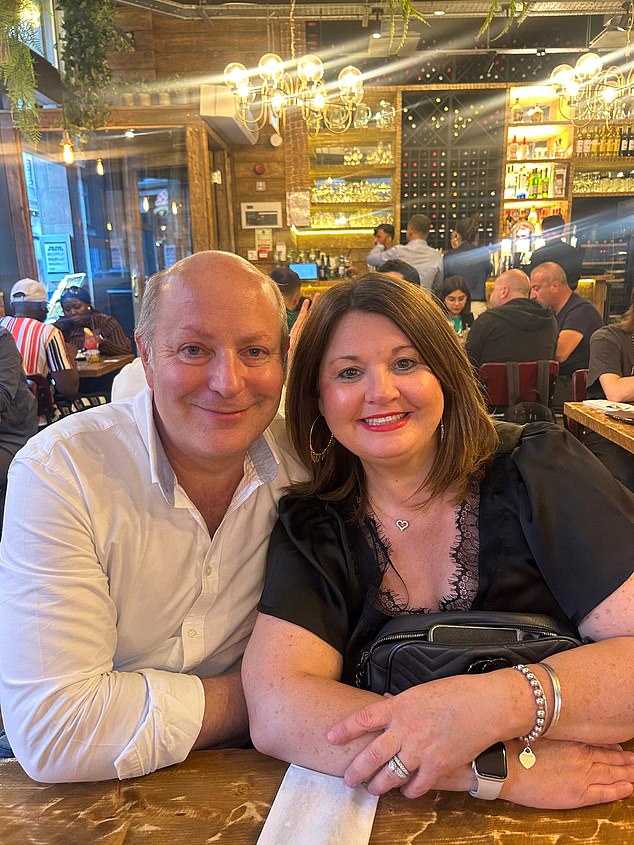Jessica (pictured with her husband Benjamin) was Ozzy's daughter from his first marriage to Thelma Riley, and has remained largely out of the spotlight