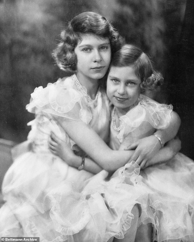 The girls' father, King George VI, once said: 'Lilibet is my pride. Margaret is my joy'