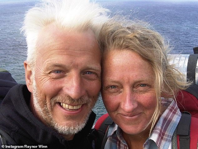 Raynor Winn and her husband, Moth, also known as Sally and Tim Walker