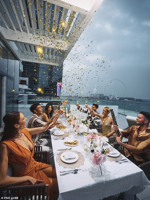 British couples appear to be ditching the quiet getaway and candlelight dinners after they tie the knot in favour of booze-fuelled 'partymoons' at places such as FIVE Palm Jumeirah , in Dubai, which has certainly seen a steady increase in partmooners
