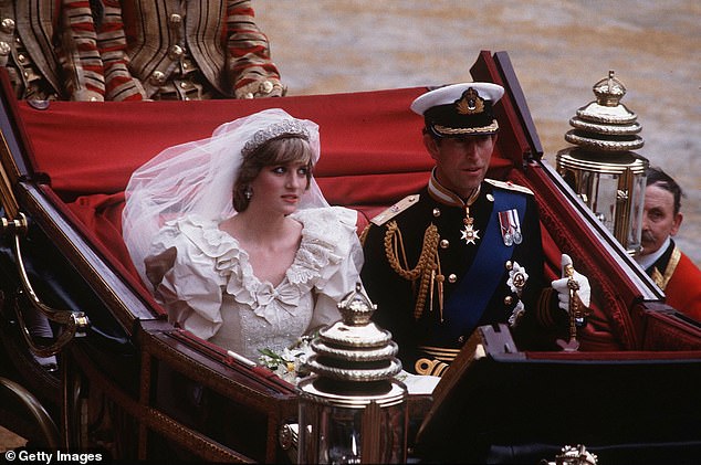 On July 29, 1981, 44 years ago to this day, Princess Diana married Prince Charles at St Paul's Cathedral in front of 3,500 guests