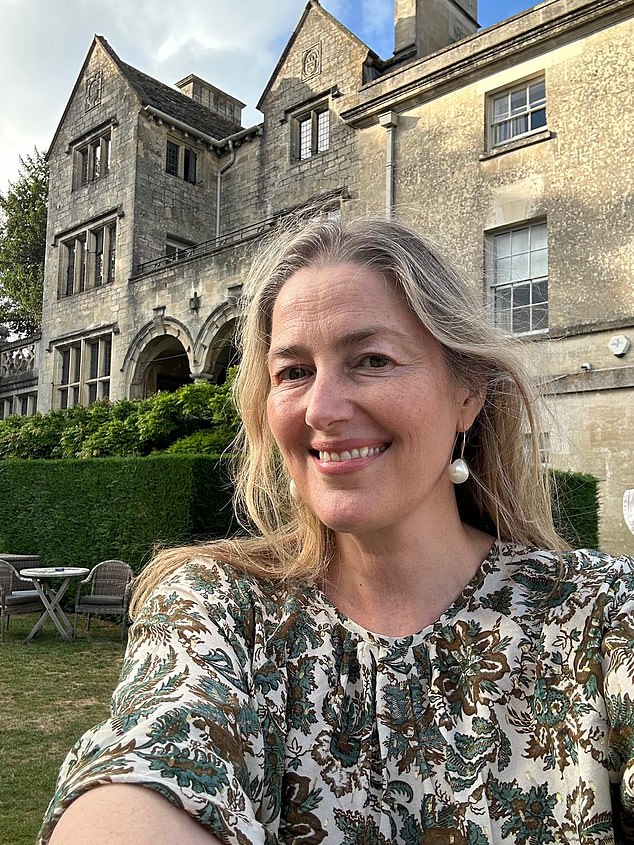 Katherine Spenley visiting The Painswick in the Cotswolds