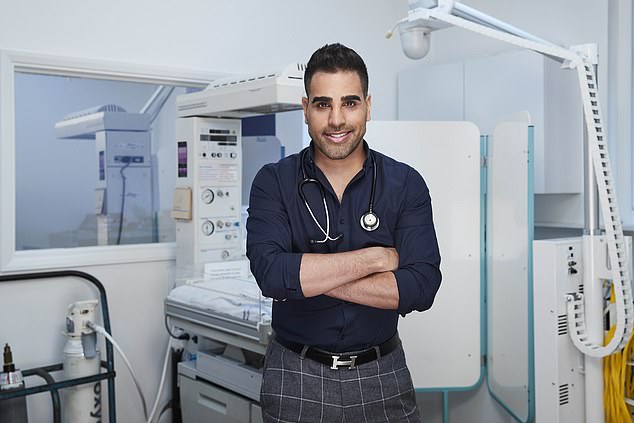 Dr Ranj (pictured) sued Cartland for defamation in 2024 but despite the pair settling, the anti-vaxxer GP continued posting malicious messages just 24 hours later