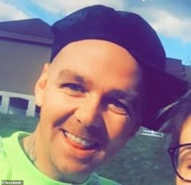 Jamie Seery (pictured), 36, and Michael Keegans, 32, claimed they rained down the blows after Keegans' own staffy, called Tyson, had been attacked