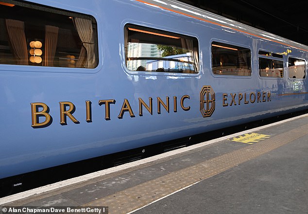 To the dismay of its well-heeled passengers, the maiden voyage of the refurbished Britannic Explorer (pictured) has hit the buffers
