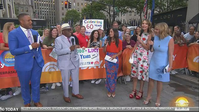 During the show's second hour, Savannah Guthrie and Jenna Bush Hager belted out a song not written by Springfield at all, earning a reprimand from Roker and Melvin