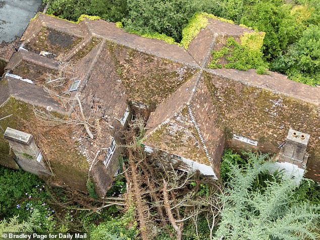 An abandoned mansion which went viral after YouTubers broke in to make intrusive content is owned by a grieving multi-millionaire oil tycoon
