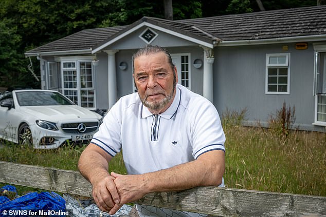 Patrick Flynn (pictured) and Selina Diana O'Leary have been ordered out of a caravan site near the Hertfordshire village of Brickendon after a long-running legal battle