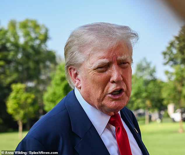 Donald Trump called for NBC News to be stripped of its license for being a 'pawn' of the Democratic party with 'terrible' programming in a blistering social media spree Saturday night