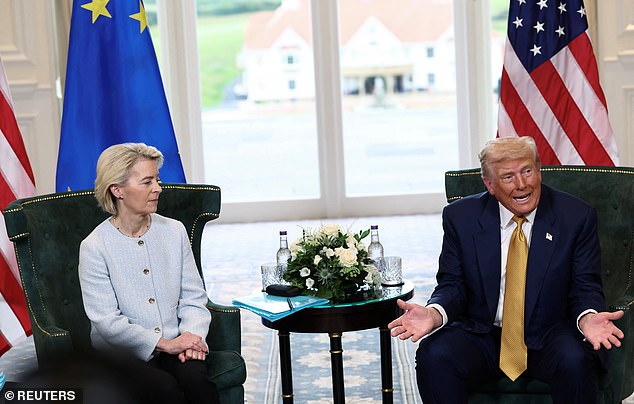 'Nobody acknowledged it. Nobody talks about it,' President Donald Trump said, complaining the US doesn't get credit for providing food aid to Gaza