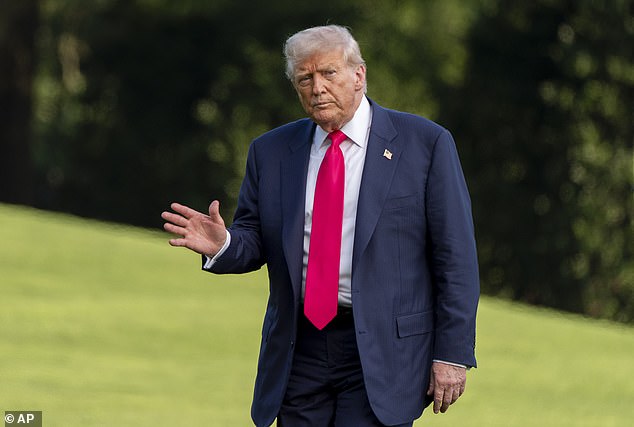 President Donald Trump says he doesn't want support from anyone who believes the 'Jeffrey Epstein hoax' that he claims Democrats are stoking