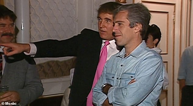 President Donald Trump sent a salacious birthday message to Jeffrey Epstein that included a risqué hand-drawn picture of a naked woman with a cryptic message inside, according to a new report