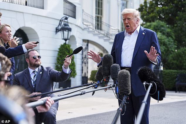 President Donald Trump fired off a letter to Canada Thursday announcing a new 35 percent tariff. He said he spoke to Canadian PM Mark Carney that night