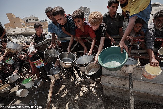 Scenes of hunger and starvation have trickled out of Gaza amid a longstanding Israeli blockade which is preventing supplies from entering the territory en masse