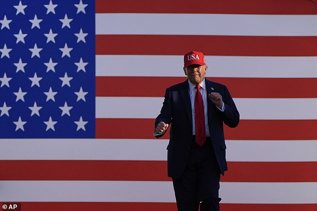 President Donald Trump arrives at the Iowa State Fairgrounds Thursday night to kick off a year's worth of 'America 250' programming. During his remarks he teased that he would put on a UFC fight on the White House grounds as part of the country's birthday celebration