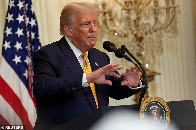 'I just signed the largest trade deal in history,' President Donald Trump claimed as he announced a new agreement with Japan