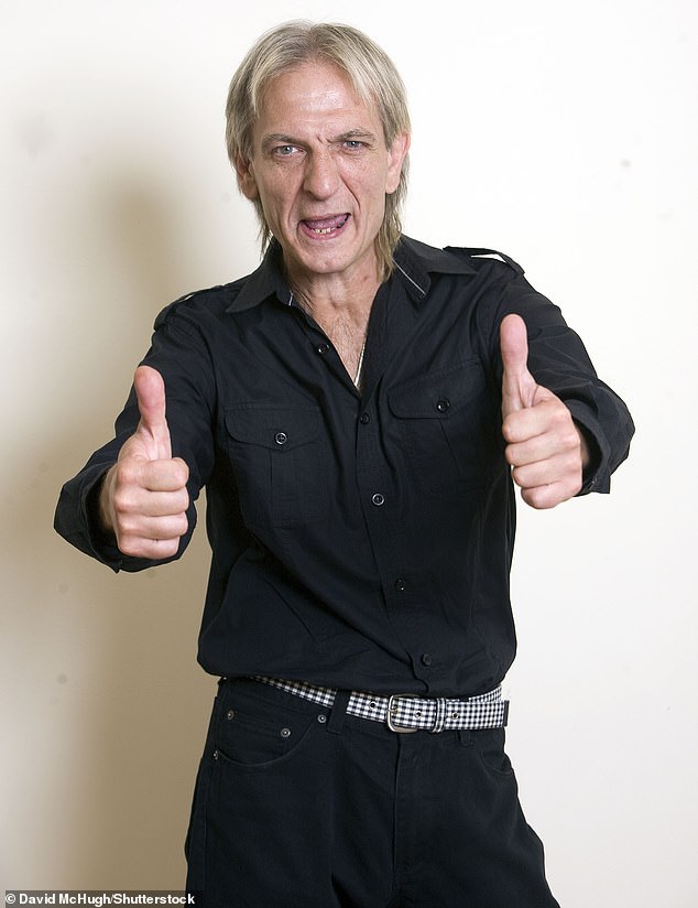 The keyboard player, who went by the name of Pluto, played for the band Mungo Jerry (pictured in 2011)