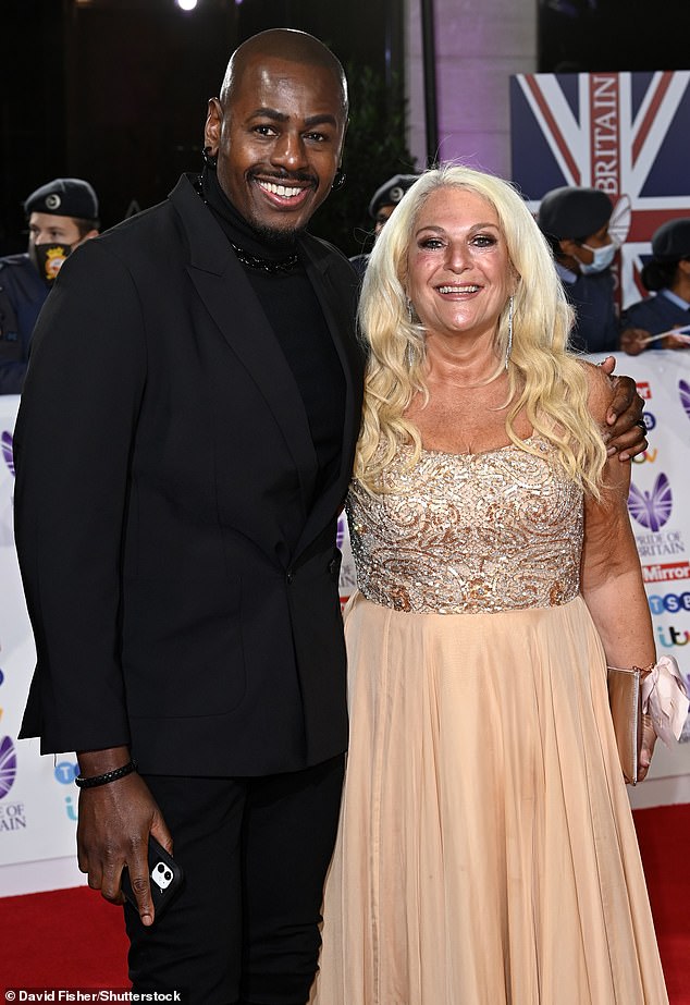 The TV personality previously dated the singer for 16 years, and they were set to get married, until reports of his infidelity were leaked to the press in 2023 (pictured together in 2021)
