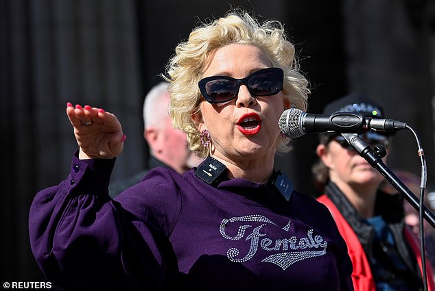 Gender critical activists have questioned the move, with Party of Women leader Kellie-Jay Keen (pictured) saying 'personally I just want them to hold enough butter'