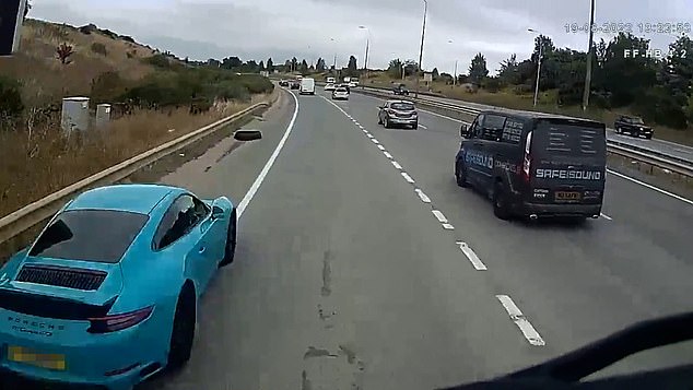 Terell Brooks, a 33-year-old account manager from Romford, claimed he was sat in the £81,000 car at the time of impact and suffered injuries as a result