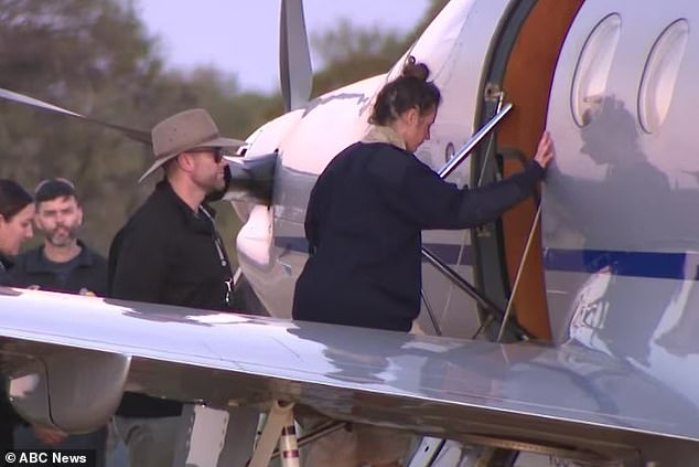 German backpacker Carolina Wilga (pictured) was airlifted to hospital in Perth after going missing in rural Western Australia for 12 days