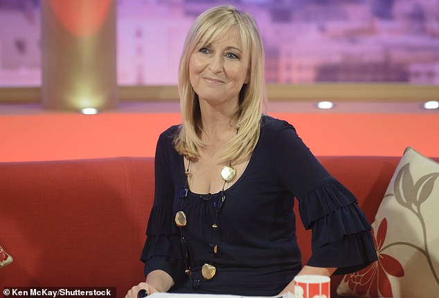 Former presenter Fiona Phillips (pictured here on the set of GMTV in 2010) was diagnosed with early onset dementia in 2022 at just 61 years old