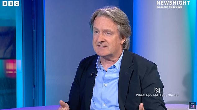 Fiona Phillips' husband, journalist Mr Frizell, spoke candidly about the former GMTV presenter's battle with Alzheimer's in a new interview with BBC Newsnight