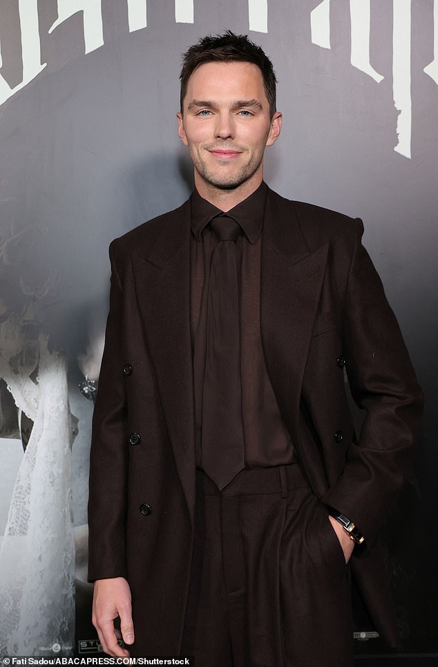 Nicholas Hoult, now 35, originally from Wokingham in Berkshire, went in to star in a string of blockbuster movies including several X-Men movies and The Garfield Movie
