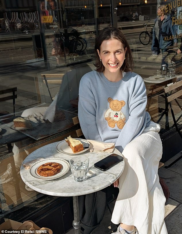 American nurse Courtney El Refai, 31, makes the 5,200-mile commute from Stockholm to San Francisco to work as a NICU nurse because one 12-hour shift covers her monthly rent