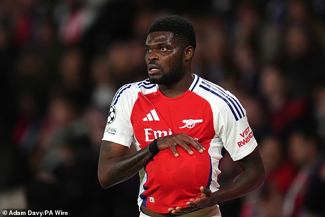 Arsenal signed off on him being included in the collection, but this was before he was charged