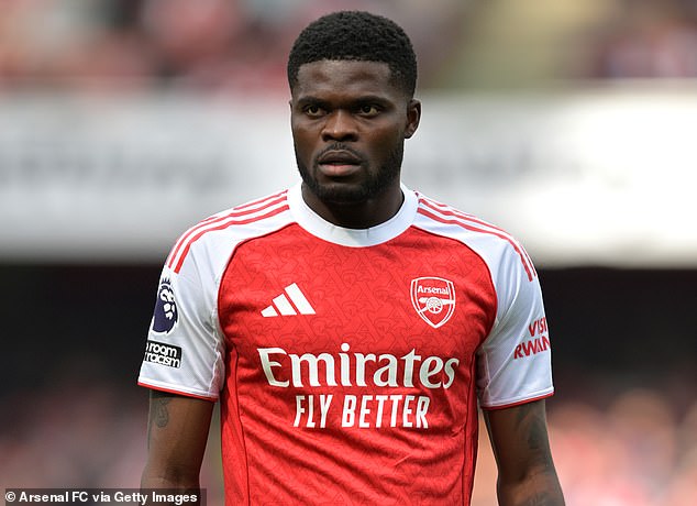 Thomas Partey will feature on the official Premier League trading cards for 2025-26