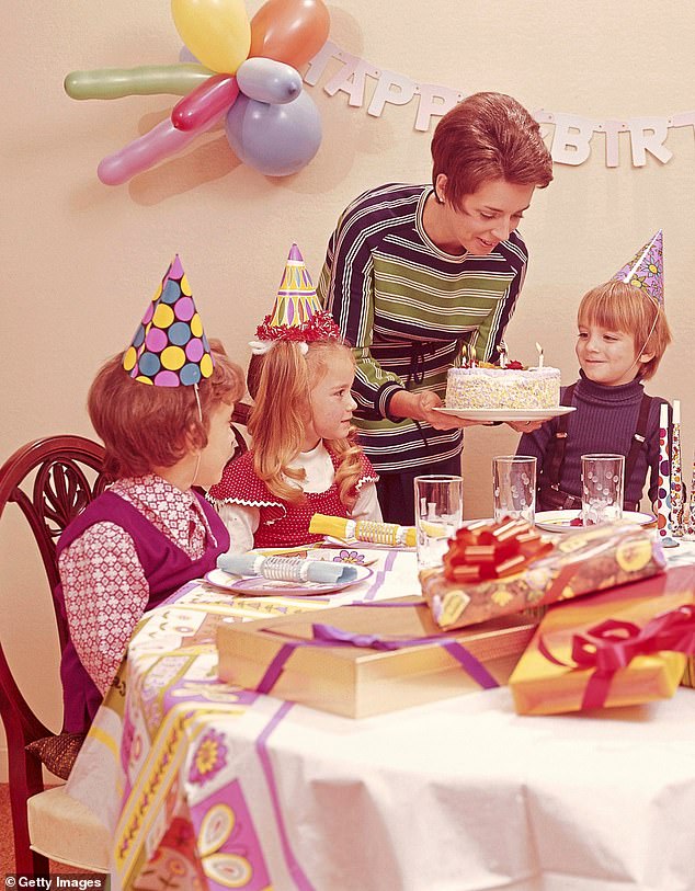 Jelly on a plate: paper hats, cake and wobbly desserts in the 70s