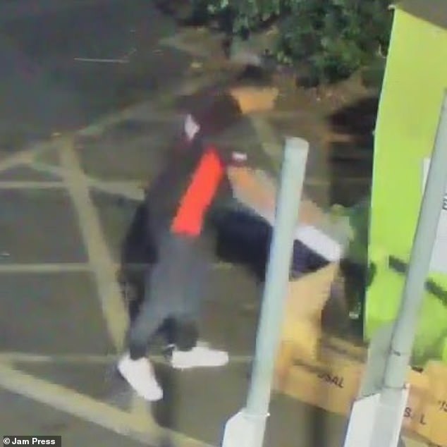 The authority posted CCTV footage of the alleged fly-tippers online asking anyone who recognised them to get in touch