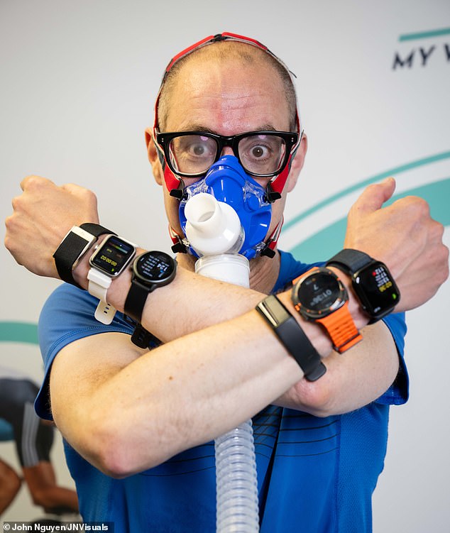Harry Wallop tests all the top wearable fitness watches and tests how accurate they are at tracking calorie usage