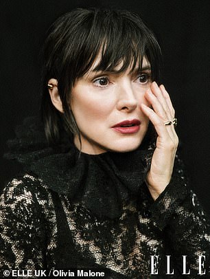 In a new interview with ELLE UK , Winona opened up on other females in the industry advising her to slow down signs of ageing