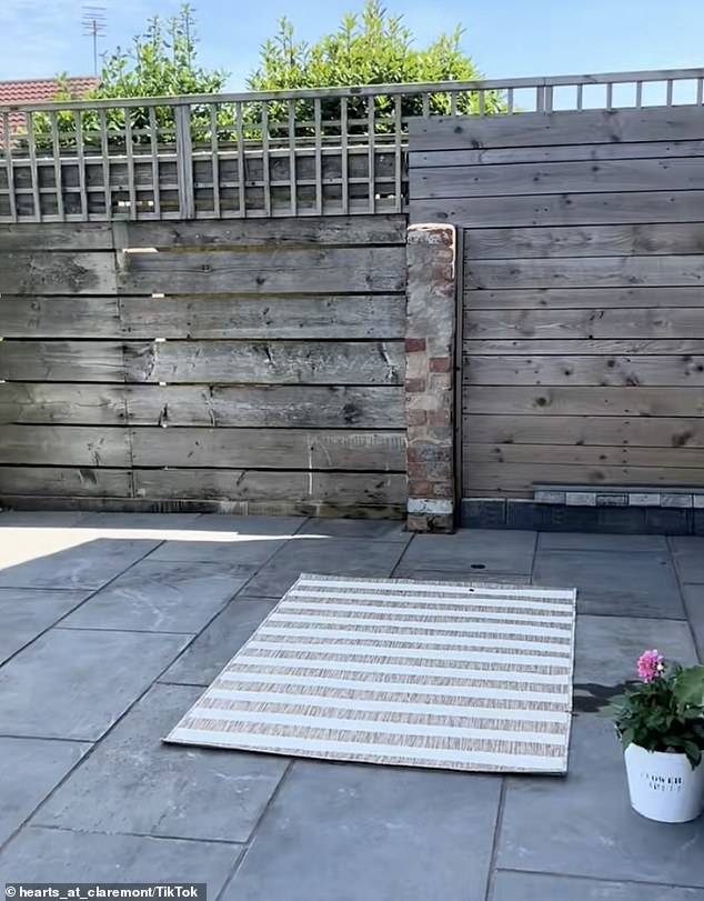 Sarah shared how she gave her garden a summer glow up with some old furniture and an IKEA pergola