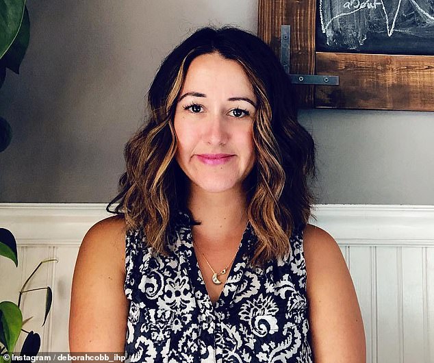Deborah Cobb (pictured), now 42, was just 19 when she decided to see how many cartwheels she could perform in a row while having fun with her friends on a summer day in 2022.