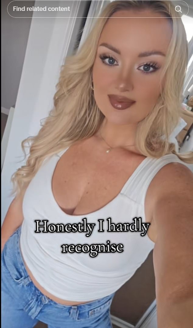 Over the course of just 12 months she lost a whopping 8.5st (54.5kg) and achieved a jaw-dropping transformation
