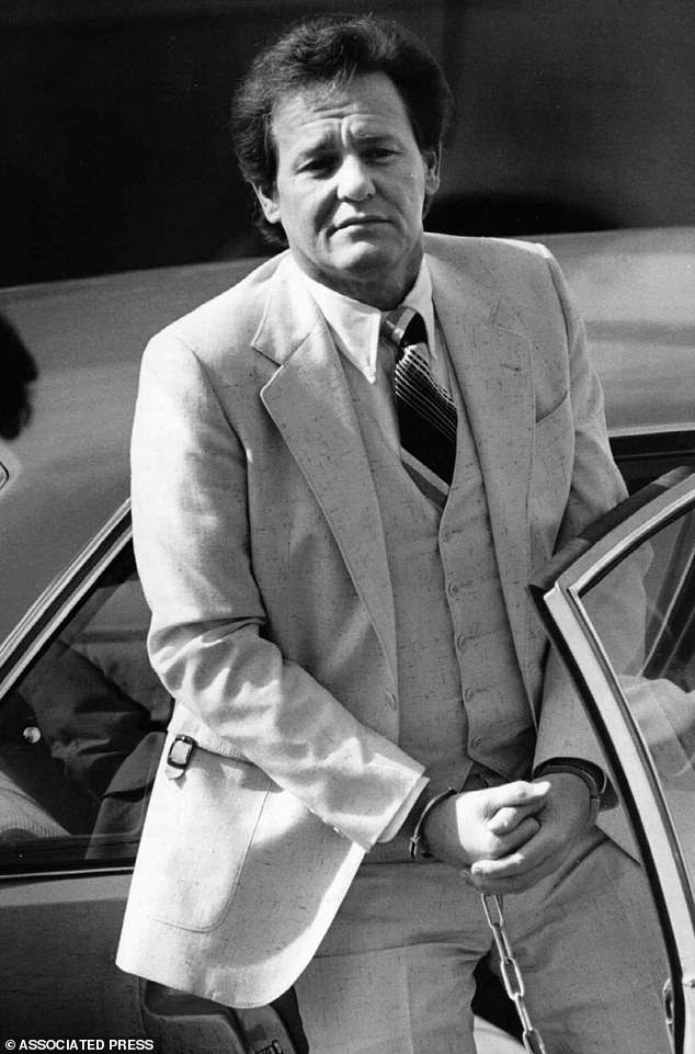 Woody's father is none other than mobster and contract killer Charles Voyde Harrelson (pictured in 1982)