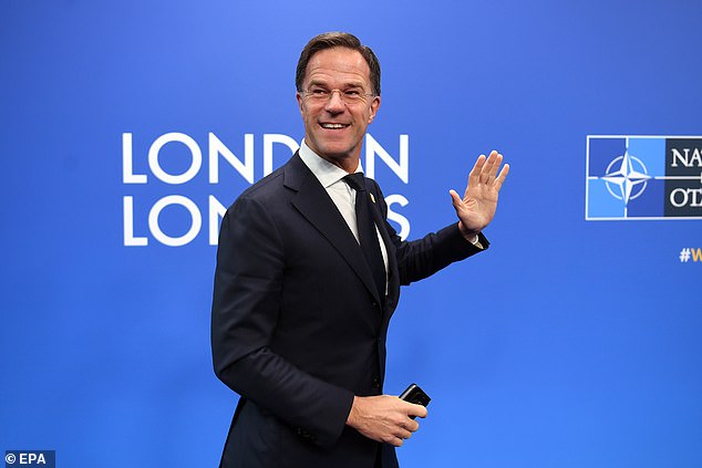 Secretary-general Mark Rutte suggested combined attacks from the Chinese and Russian leaders could trigger a World War nightmare and bring the planet to the brink of Armageddon