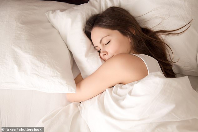 According to a microbiologist, you should be replacing sheets and pillowcases weekly or every three to four days if you’ve been ill, sweat heavily, or share your bed with pets. Washing linen removes body sweat, oils, microbes, allergens, dead skin cells, which can lead to infections and allergic reactions, not to mention other unsavoury stains (file photo)