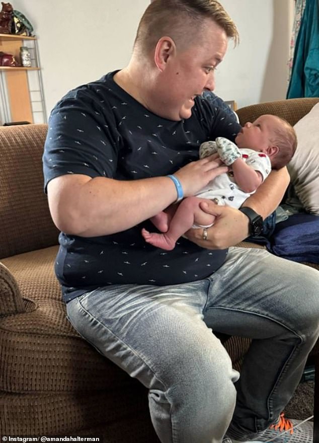 Katie (pictured) had been battling stage 4 gastric adenocarcinoma, a rare and aggressive form of stomach cancer , which she was diagnosed with earlier this year