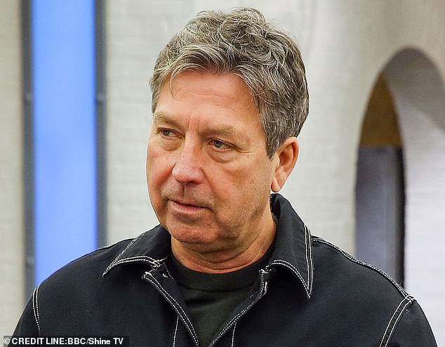 John (pictured), 59, was axed from the cooking competition in an announcement from the broadcaster earlier this month