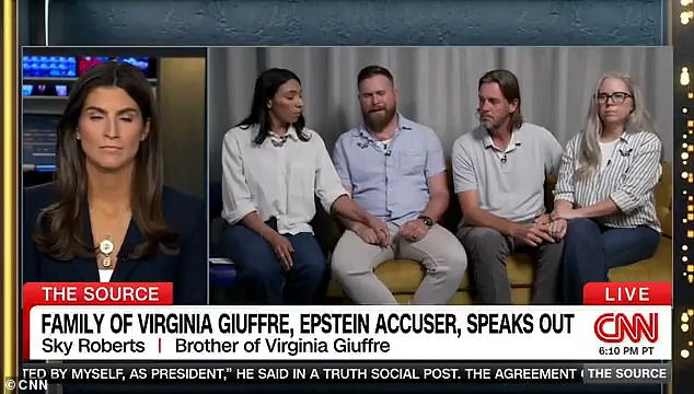They were seen visibly breaking down in tears as they discussed what she would have thought about the recent developments in the case with CNN's Caitlan Collins