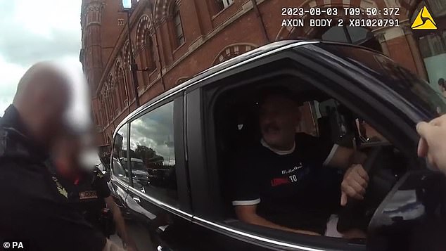 Footage has been released of the raids following the sentencing of 57-year-old antiques trader Nathan Samuels - with video showing how gang members were captured by police