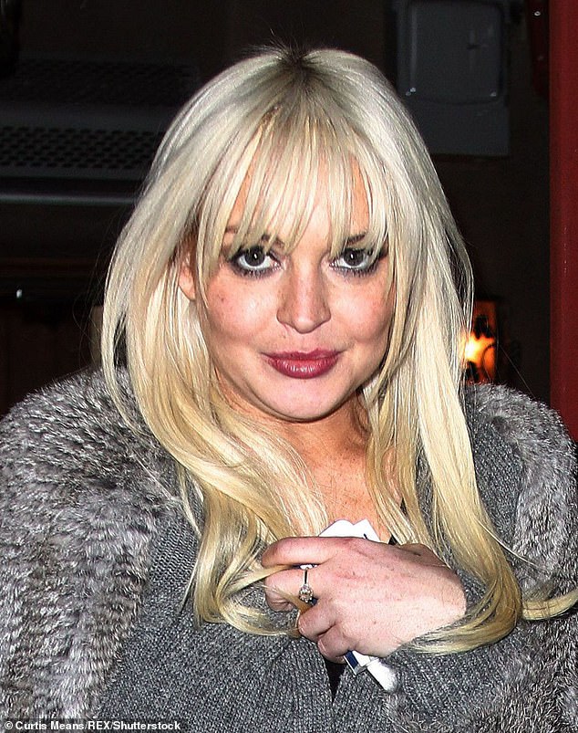 Lindsay on Thursday looked worlds away from her past self as The Parent Trap star's early years in the industry were marked by reports of unprofessional behaviour, drug addiction, and multiple run-ins with the law