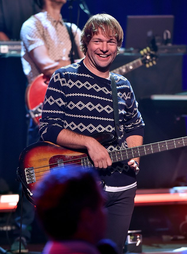 Madden pictured in concert on August 26, 2014 in Burbank, California