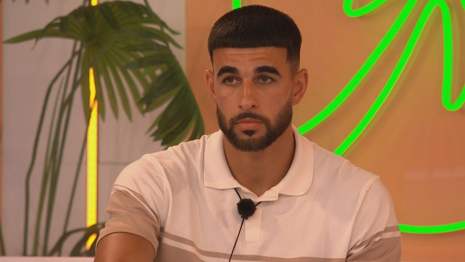 Shea Mannings on Love Island.
